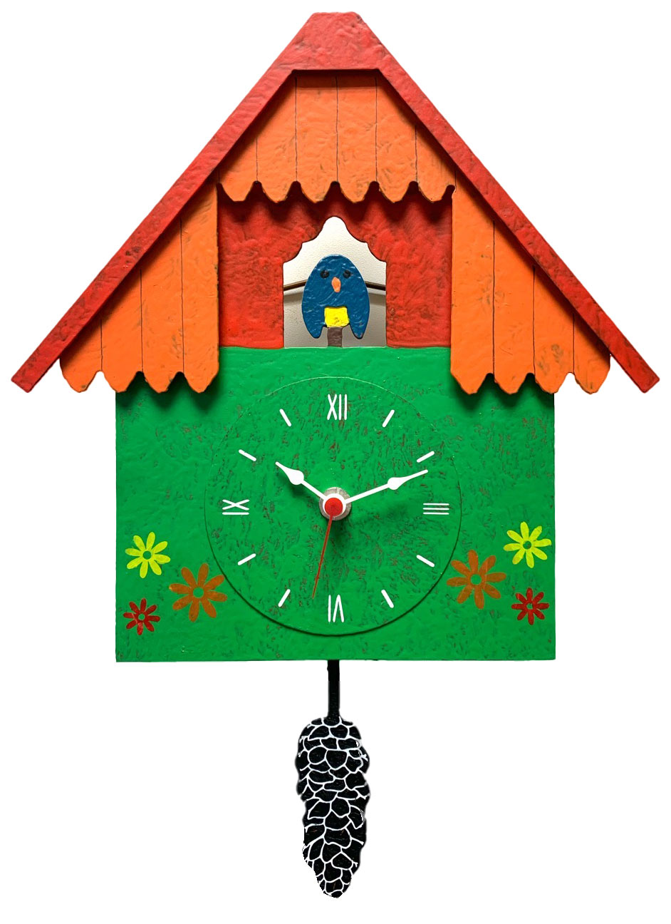 Metall-Kuckucksuhr Metall-Kuckucksuhr