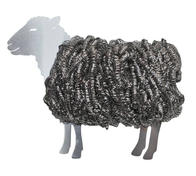 Stahlwollehalter Schaf Matilda
