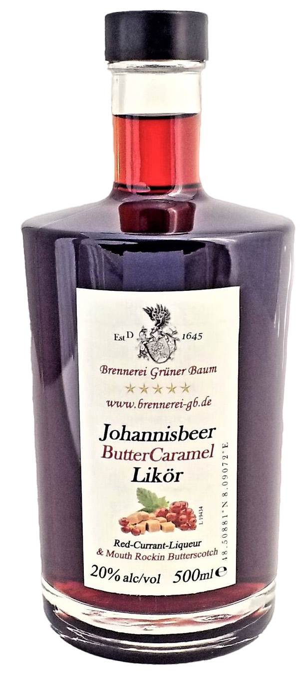 Johannisbeer-ButterScotch-Likör