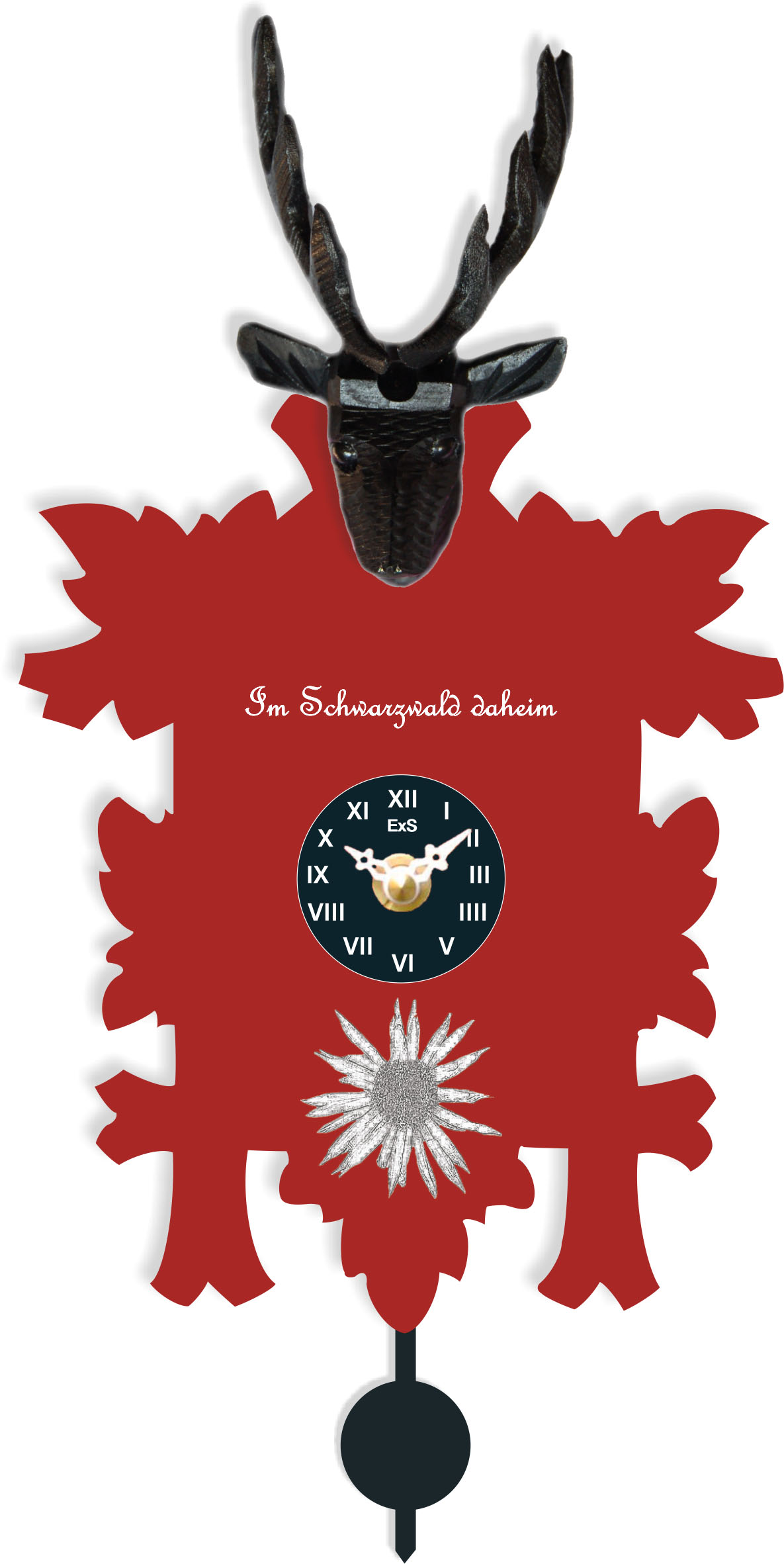 Kuckucksuhr modern - Im Schwarzwald daheim