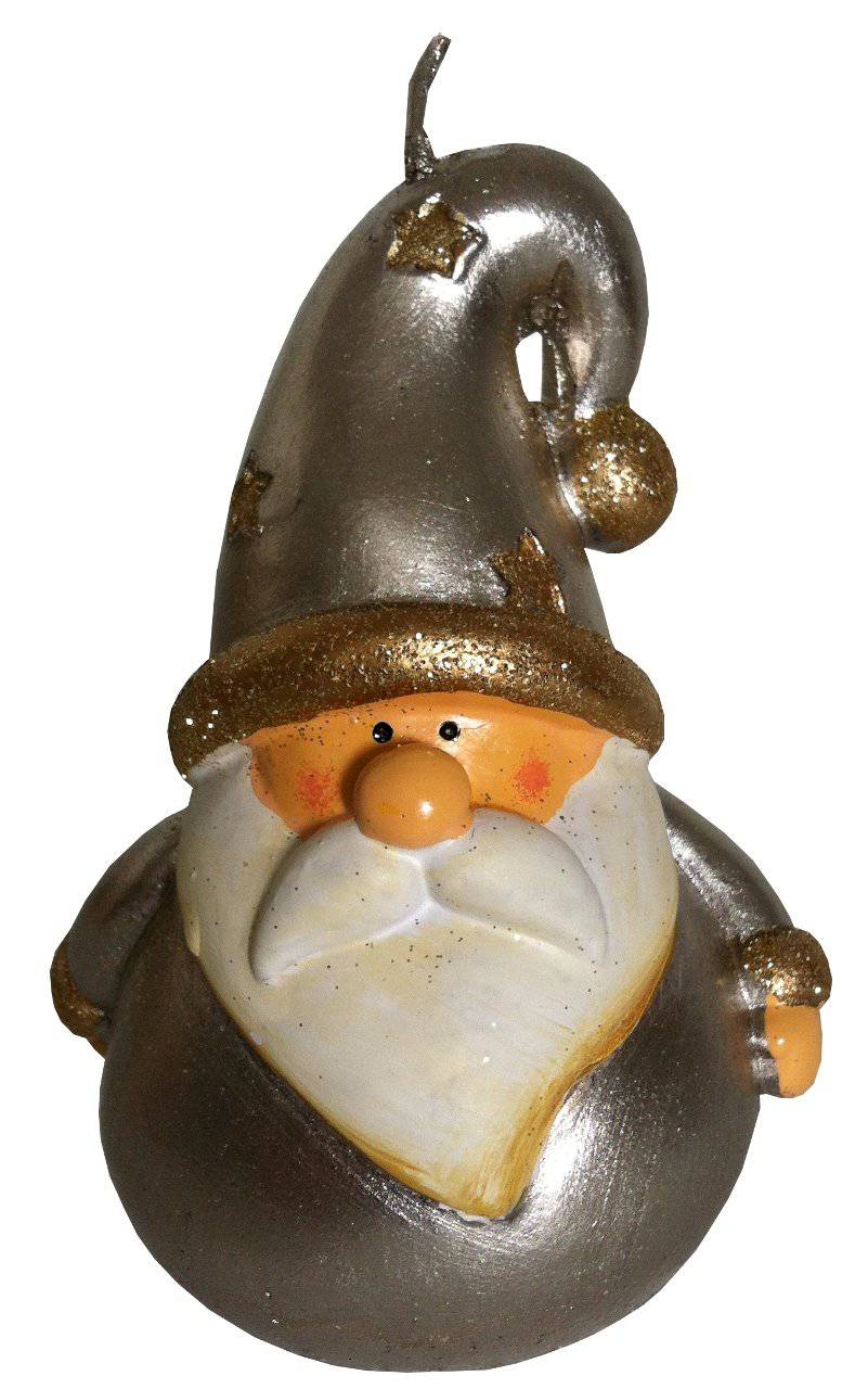 weihnachtsmann-kerze-silber-gro-1-7 Große Weihnachtsmann Kerze in Silber