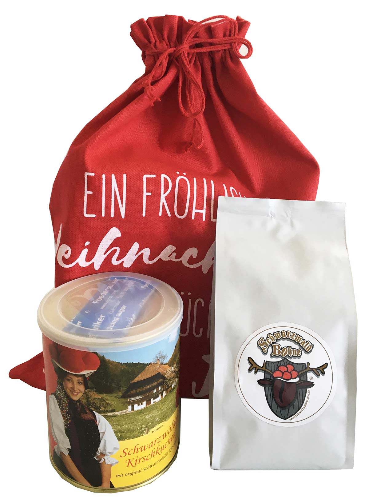 Weihnachts-Kaffee-Kränzchen-Säckchen  