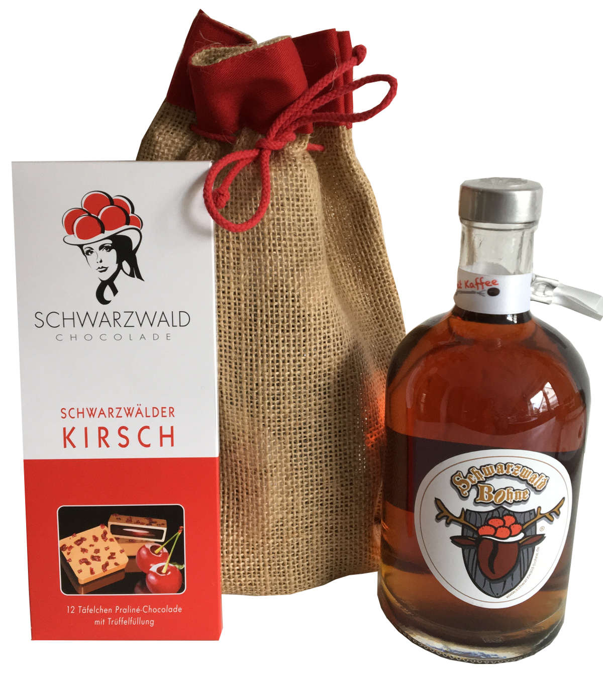 weihnachtssaeckchen Schwarzwald-Bohne Geschenk-Säckchen