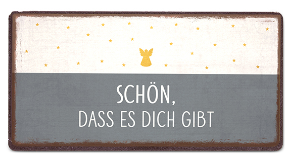 Kühlschrankmagnet "Schön, dass es dich gibt"
