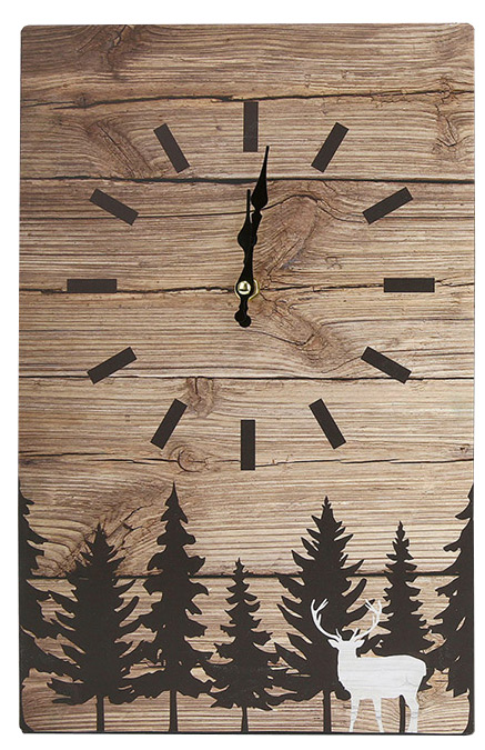 Wanduhr Schwarzwaldmotiv