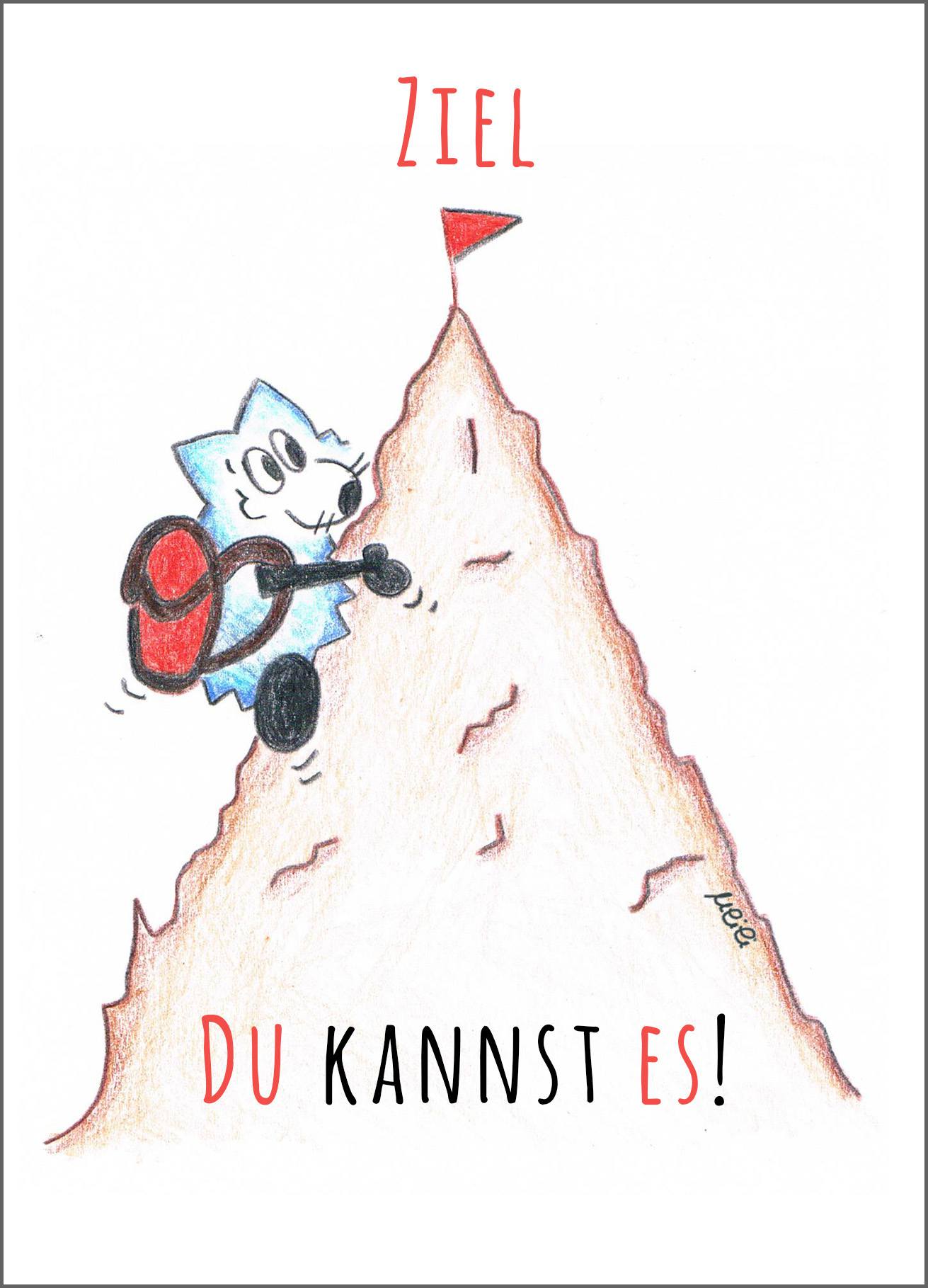 Ulili Postkarte "Du kannst ES!