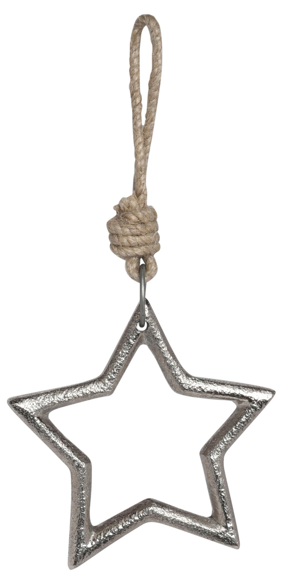 Sternanhänger aus Aluminium Sternanhänger Aluminium