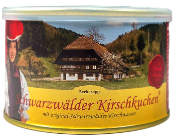 Schwarzwälder Kirschkuchen in der Dose klein