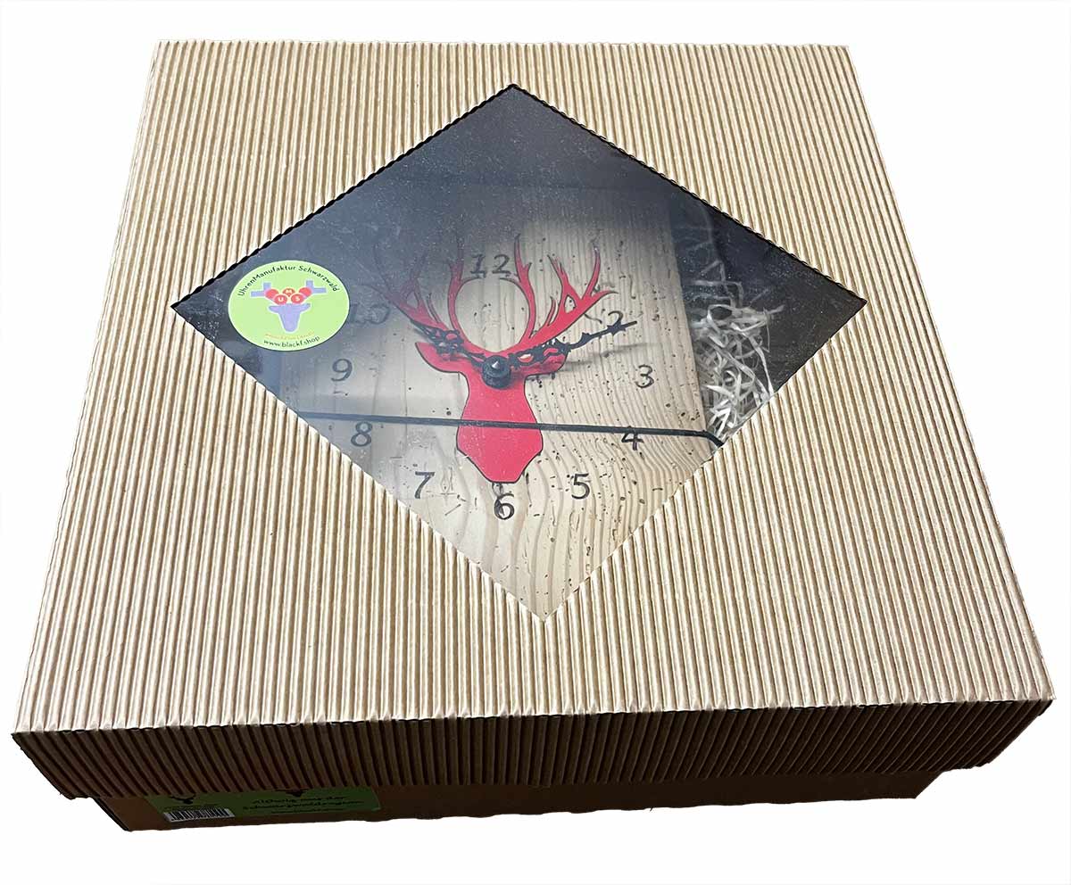 Altholzuhr-Verpackung Altholzuhr-Verpackung