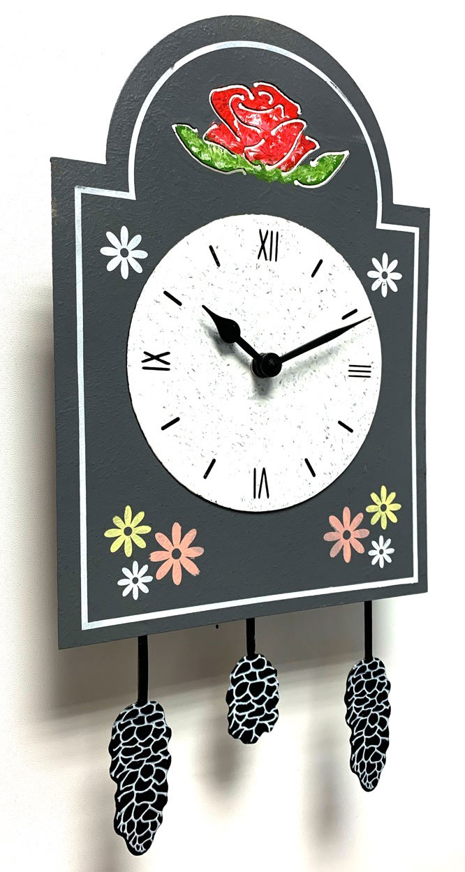 Metall-Schilderuhr Metall-Schilderuhr