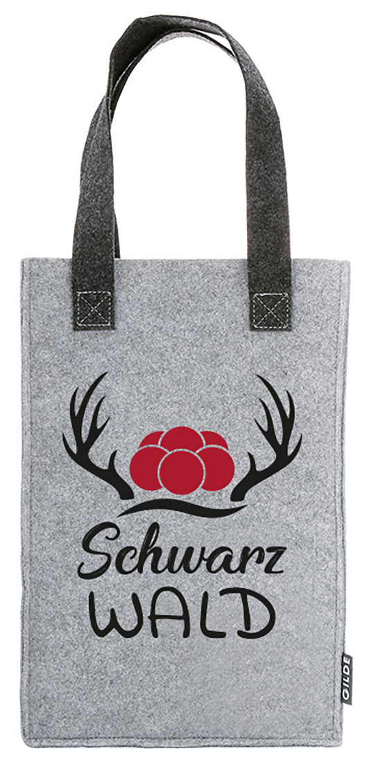 Hochwertige Filz-Geschenktasche "Schwarzwald"