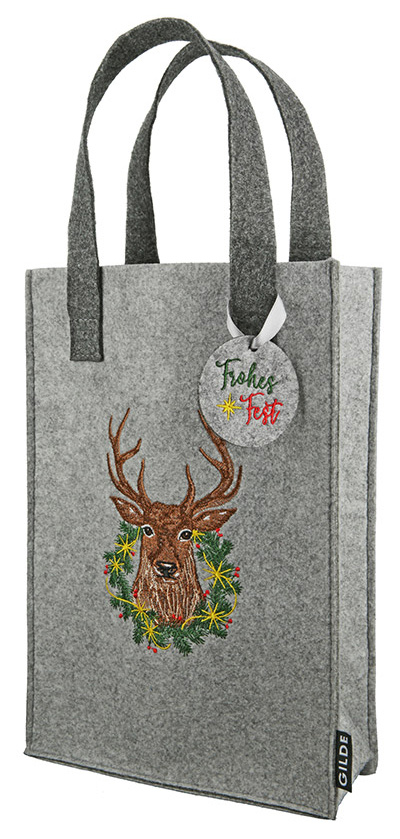 Geschenktasche Filz Weihnachten