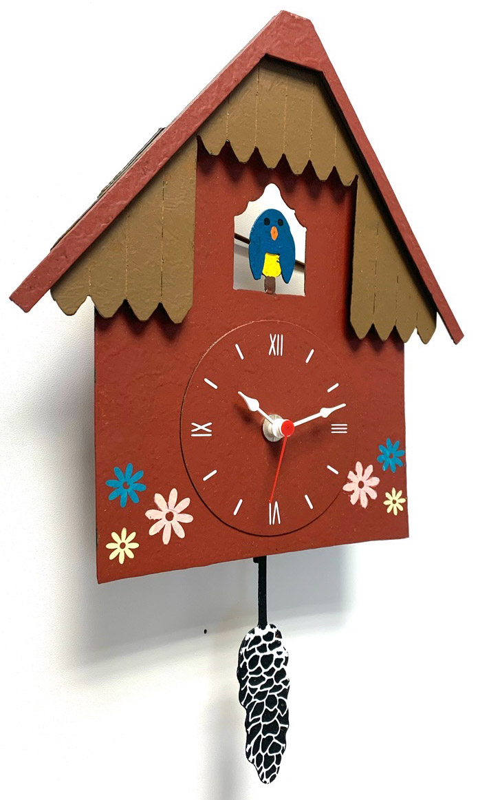 Metall-Kuckucksuhr Metall-Kuckucksuhr
