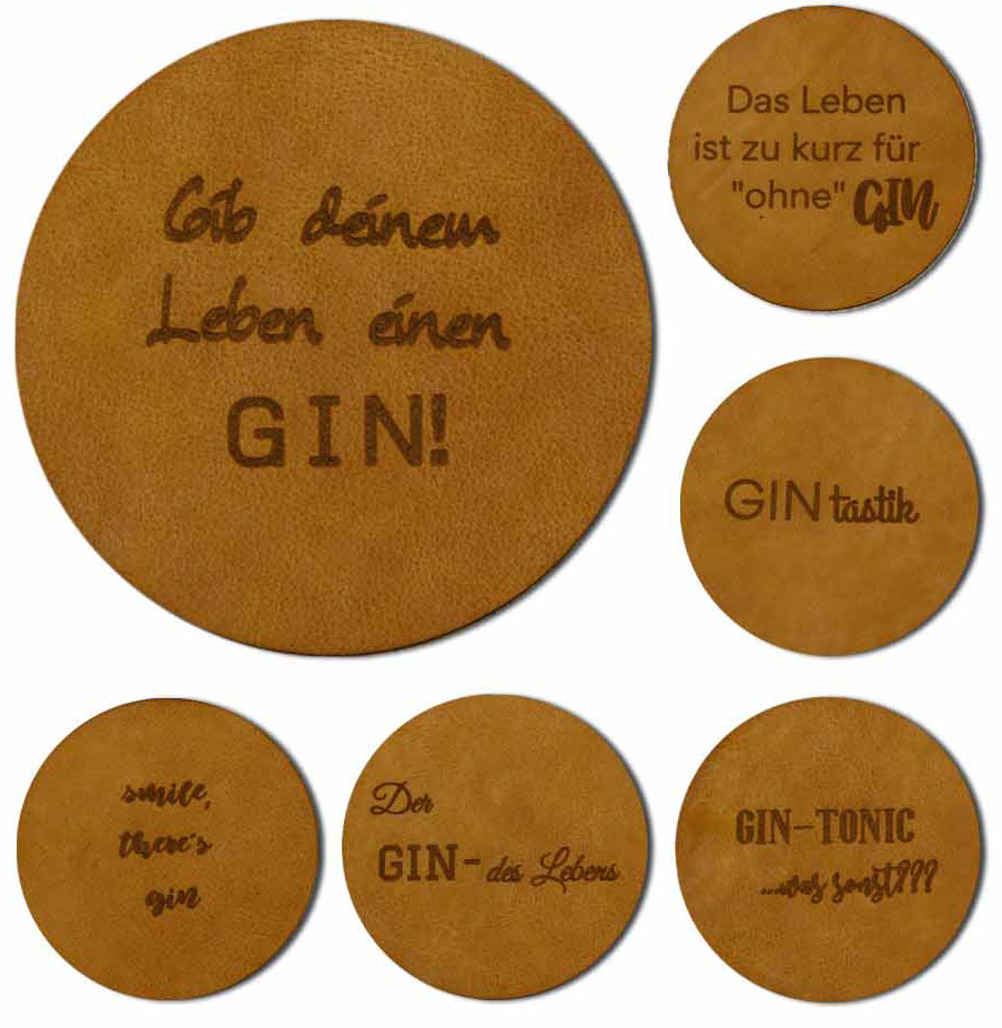 Gin Glasuntersetzer