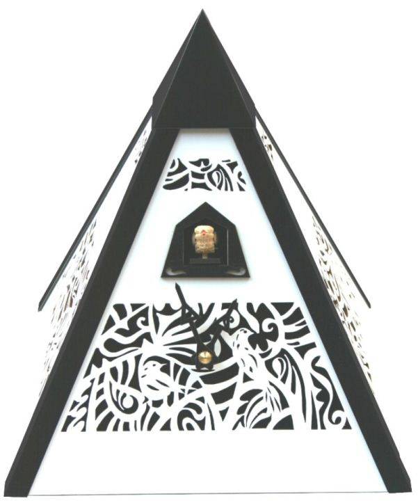 Ornamente Zeit der Pyramide in Schwarz-Weiß