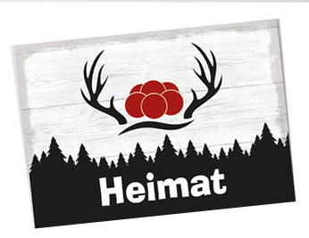 Kühlschrankmagnet Heimat
