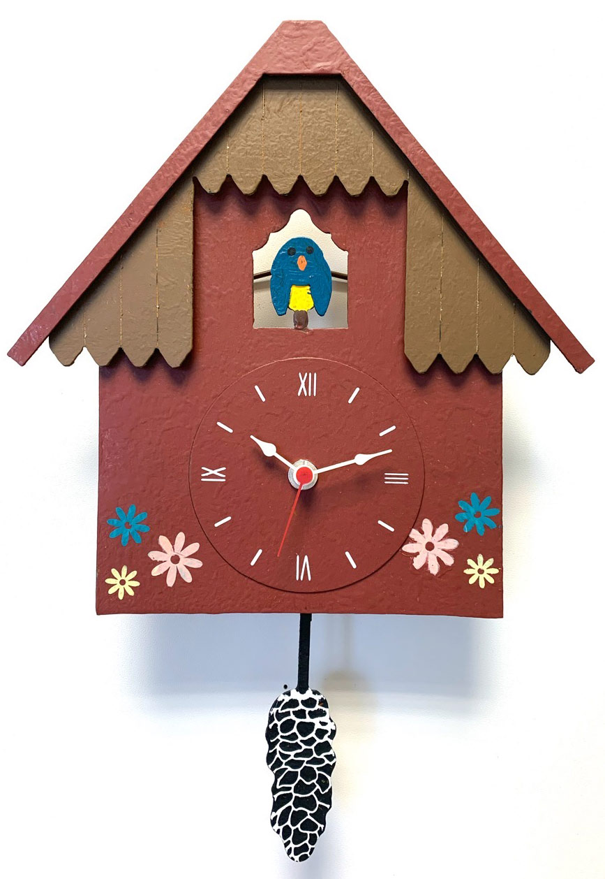 Metall-Kuckucksuhr Metall-Kuckucksuhr