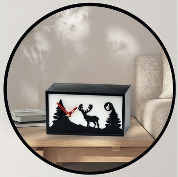 KuckuFrame – Die moderne Kuckucksuhr für Wand und Schrank
