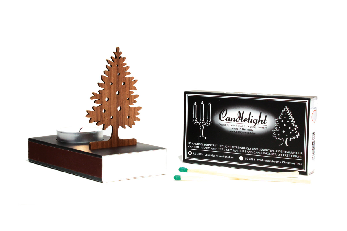 Teelicht Weihnachtsbaum