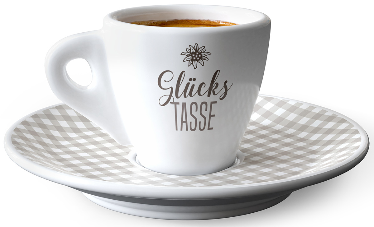 Espressotasse "Glücks Tasse"