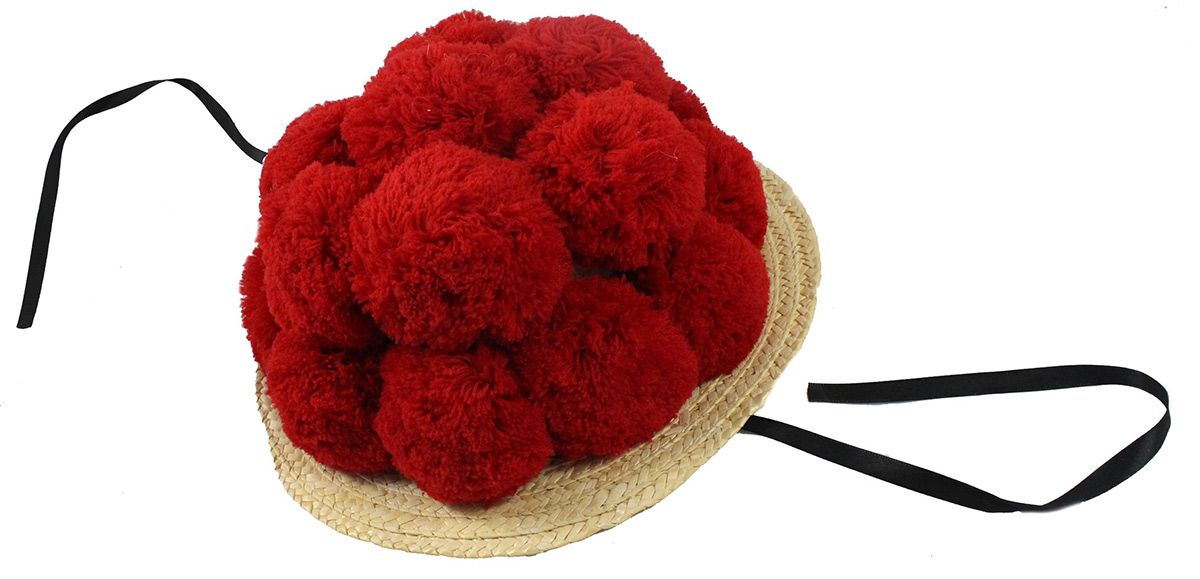 Großer Bollenhut für die SchwarzwaldDeko